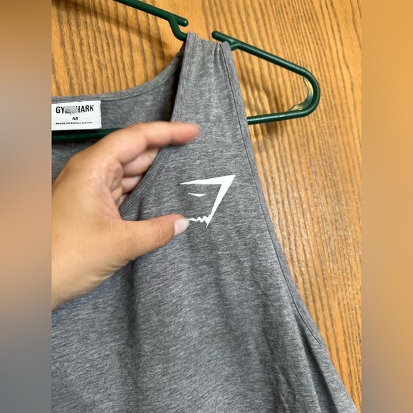 Classic Men’s GYMSHARK Arrival Tank Top Gray Size Medium - Picture 3 of 7